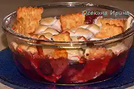 Запечённые ягоды на десерт