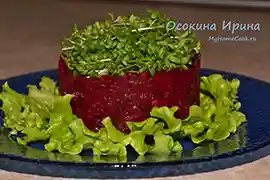Свекольный салат с хреном
