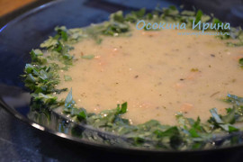 Картофельный суп-пюре со шкварками