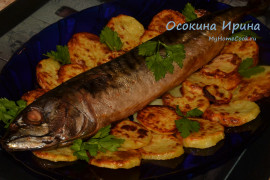 Почти копчёная скумбрия