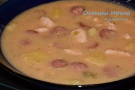 Картофельно-сырный суп