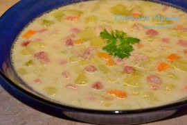 Сырный суп-рагу