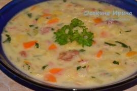 Горохово-сырный суп - 2