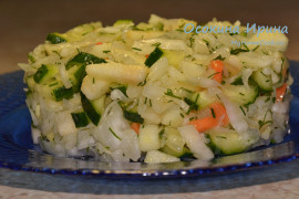 Салат с квашеной капустой - 2