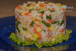 Рисовый салат - 3