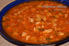 Гороховый суп с квашеной капустой - 2
