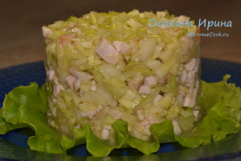 Салат с курицей и капустой - 3