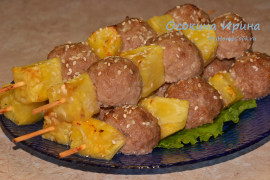 Шашлычки в японском стиле