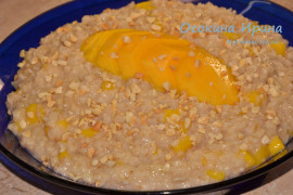 Овсянка с манго