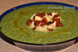Шпинатный суп-крем