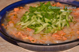 Рыбный супчик из лапши б/п