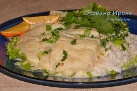 Палтус в кокосовом соусе по-тайски