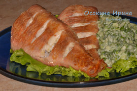 Жареные морские окуни