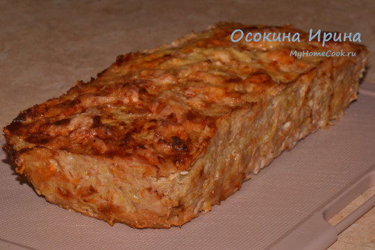 Мясо-капустная запеканка