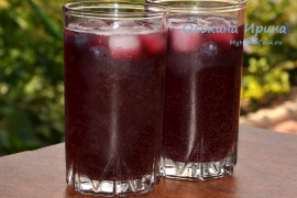 Лимонад из голубики