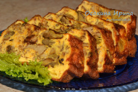 Суфле с белыми грибами