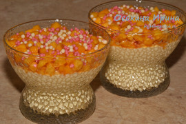 Нектариново-сырный десерт