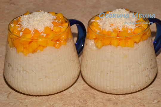 Рисово-кокосовый пудинг