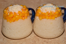 Рисово-кокосовый пудинг