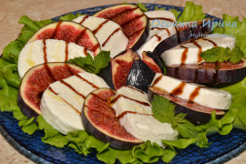 Капрезе с инжиром
