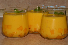 Манговый десерт
