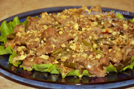 Тушеная индейка с фасолью в индийском стиле