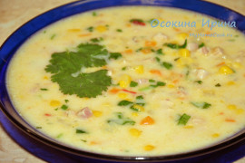 Острый кукурузный суп