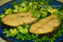 Запечённые стейки сёмги - 2