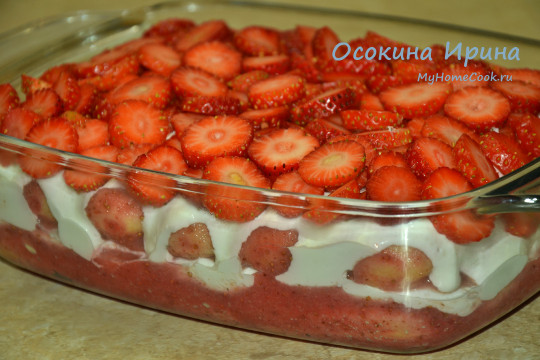 Клубничный тирамису