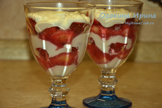Клубничный тирамису