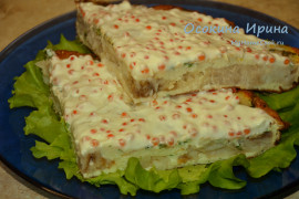 Рыбка в омлете - 2