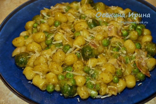 Ньокки с песто