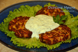 Рубленные котлетки в мексиканском стиле