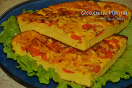 Творожно-тыквенный омлет