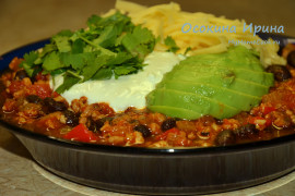 Чили с индейкой