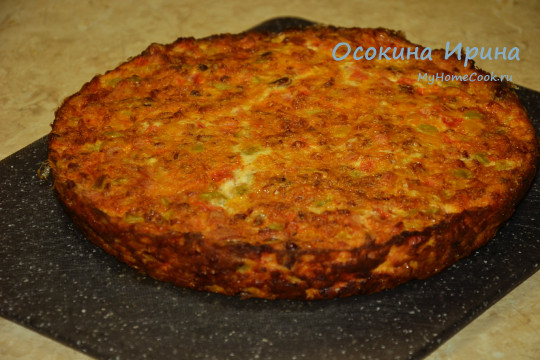 Омлет с мексиканским уклоном