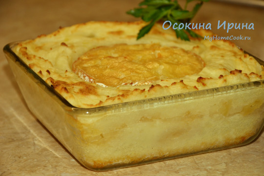 Картофельная запеканка с сыром - 2