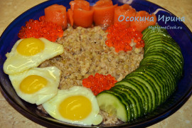 Боул с зелёной гречкой - 5