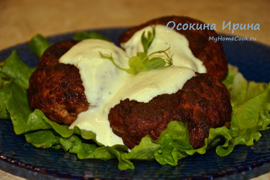 Котлетки из индейки