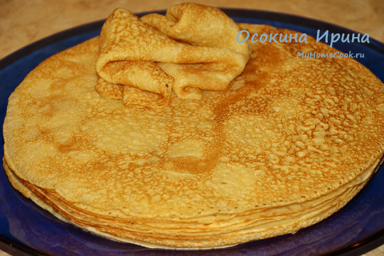 Блинчики на воде