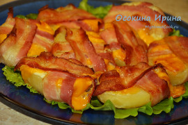 Запечённая картошка в беконе - 2