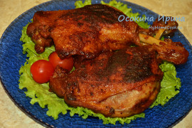 Тушеные утиные ножки