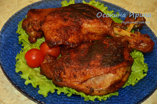 Тушеные утиные ножки