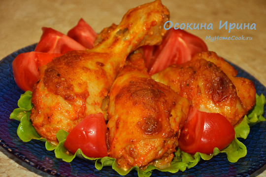 Запечённые куриные голени - 17