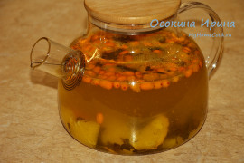 Апельсиново-облепиховый чай