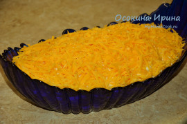 Салат с печенью трески - 4