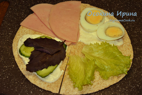Завтрак в тортильях - 7