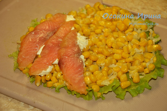 Кукурузные лепёшки с начинкой