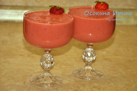 Клубничный смузи - 2