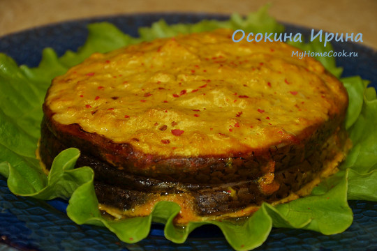 Торнедо из сёмги с имбирем и куркумой